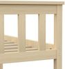 vidaXL Massivholzbett Helles Holz Kiefernholz 160x200 cm 283224 Bild 5