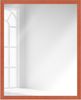 WANDStyle Wandspiegel H960 aus Massivholz in Kirschbaum-Optik 73 x 103 cm im Stil Modern Bild 2