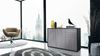 Vladon Sideboard Ben V3, Kommode mit 3 Türen und 2 Schubladen, Schwarz matt/Avola-Anthrazit (117 x 74 x 36 cm) Bild 2
