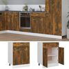 vidaXL Unterschrank mit Schublade Lyon Räuchereiche 60x46x81,5 cm 815576 Bild 3