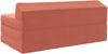vidaXL Klappsofa Bett Rot-Orange 120 x 60 x 49 cm Stoff 900050 Bild 4