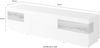 INOSIGN Lowboard SILKE, Breite 206 cm, Hochglanzfronten Bild 3