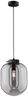 Fischer & Honsel 60893 Pendelleuchte Regi schwarz matt Glas rauchfarben Bild 2