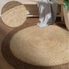 HANSE Home Teppich Looma Juteteppich, rund, Höhe: 9 mm, 100% Jutefaser, Natur, Wohnzimmer, Esszimmer, Flur, Boho, Skandi Bild 2