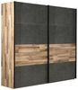 Schwebetürenschrank >Rhodos< in Stabeiche - 220,1x210,5x61,2cm (BxHxT) Bild 2
