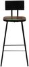 vidaXL Barhocker 4 Stk. Massives Altholz [245393] Bild 2