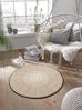 wash+dry by Kleen-Tex Teppich Cascara beige, rund, Höhe: 7 mm Bild 2