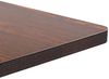 vidaXL Bistrotisch Dunkelbraun 50x50 cm MDF 286428 Bild 3
