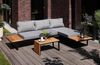 Primaster Gartenmöbel-Set Vulcano Holz/Aluminium Ecksofa Sitzgruppe Lounge Set Bild 2