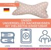 Original Dr. Berger Leseknochen Tupfen Beige 40 x 18 cm Bild 4