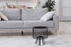 Beistelltisch Malibu 125 Schwarz / Silber Bild 2