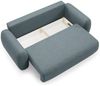 Sofa 3-Sitzer mit Schlaffunktion GASTON in Stoff Puente Anthrazit Bild 4