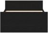vidaXL Bettgestell ohne Matratze Schwarz Eichen-Optik 90x200 cm 862365 Bild 5