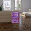 Pink Wandkunst Handschrift Poster · Geschenkidee · More Amor Por Favor · moderne elektrisch · Wandkunst · Wand Deko · Deko Print ohne Rahmen - 100 x 150 cm Bild 5