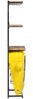 vidaXL Traktor-Weinschrank Gelb 49x31x172 cm Mango Massivholz 320488 Bild 4