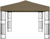 vidaXL Pavillon 3x3 m Taupe Stoff 312269 Bild 2