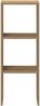 vidaXL Bücherregal Stapelbar Artisan-Eiche 30x30x80 cm Holzwerkstoff 858819 Bild 4