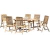 Teak-Tischgruppe Solo 7 tlg. Bild 1