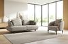 Sitzgruppe/Sofa Set - Wohnzimmergarnitur "Floravoria" 3+3+1-Grau Bild 1
