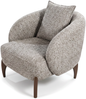 Sitzgruppe/Sofa Set - Wohnzimmergarnitur "Floravoria" 3+3+1-Grau Bild 4