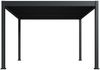 Weide E-Deluxe | elektrische Pergola mit LED | Voll Aluminium | 3 x 4 M | motorisiertes Lamellendach anthrazit Bild 2