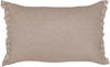 Kissen 2er Set Ohne Muster SASSAFRAS Leinen 30 x 45 cm Hellbraun Bild 4
