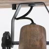 Deckenleuchte, Holz, Spot verstellbar, H 17 cm, GEARWOOD Bild 4