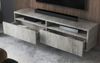 Selsey 'Rednaw' TV-Schrank mit zwei Schubladen, Betonoptik, 140 cm Bild 4