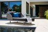 Sieger Daybed Samoa Loungemöbel für den Garten, Aluminium Grau 117 x 71 x 210 cm Bild 2