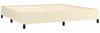 vidaXL Bettgestell Creme 200x200 cm Kunstleder [347271] Bild 4