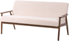 Sofa 3-Sitzer ESRUM Bouclé Dunkelbraun Beige Bild 5