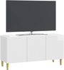 vidaXL TV-Schränk Hochglanz Weiß 99 x 34,5 x 50 cm Holzwerkstoff 894719 Bild 2
