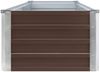 vidaXL Garten-Hochbeet Verzinkter Stahl 320×40×45 cm Braun 47054 Bild 4