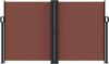 vidaXL Seitenmarkise Ausziehbar Braun 140x1200 cm 4004809 Bild 3