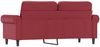 vidaXL 2-Sitzer-Sofa Weinrot 140 cm Kunstleder 359507 Bild 4