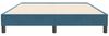 vidaXL Bettgestell ohne Matratze Dunkelblau 140x210 cm Samt 4101359 Bild 5