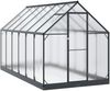 vidaXL Garten Gewächshaus mit Tür Anthrazit 183,5 x 363,5 x 207 cm 3433044 Bild 2