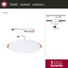 Paulmann 79934 LED Einbaupanel Veluna Edge IP44 160mm 4000K Weiß Bild 5