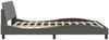 vidaXL Bettgestell "Dover" Dunkelgrau 160x200 cm Stoff 373206 Bild 5