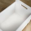 IDIMEX Spielzeugtruhe BENJAMIN (Set), Kinderzimmer Aufbewahrung aus Holz Aufbewahrungsbox mit Rollen weiß Bild 4