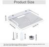 LuxusKollektion Wandregal Wandhalterung Router Tablett Repeater Rack Netzwerk Regal 23x16cm Bild 3