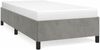 Bettgestell 80x200 cm Samt Hellgrau 80x200 cm Bild 2