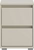 Nachtkommode Ivana / Ikarus, Holzwerkstoff, Beige, Braun, 40 x 55 x 48 cm Bild 2