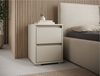 Nachtkommode Ivana / Ikarus, Holzwerkstoff, Beige, Braun, 40 x 55 x 48 cm Bild 4
