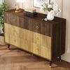 Moderne Sideboards,Schränke,Lagerschränke,Kommode,geeignet für Wohnzimmer/Esszimmer/Eingang,120 x 40 x 81cm (B/H/T) Bild 3