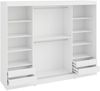 Mirjan24 'Norilo 250' Kleiderschrank, mit warmweißer LED Beleuchtung, Holz Schwarz, 203 x 250 x 65 cm Bild 3