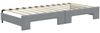 vidaXL Tagesbett Ausziehbar mit Matratze Hellgrau 90x200 cm Stoff 3196596 Bild 5