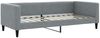 vidaXL Tagesbett Ausziehbar mit Matratze Hellgrau 90x200 cm Stoff 3196596 Bild 4