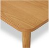 Couchtisch Gorbin 90x90 cm Eiche Natur - Modern mit Massivholzbeinen Bild 5