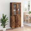 vidaXL Highboard Altholz 69,5 x 34 x 180 cm Holzwerkstoff 3402692 Bild 4